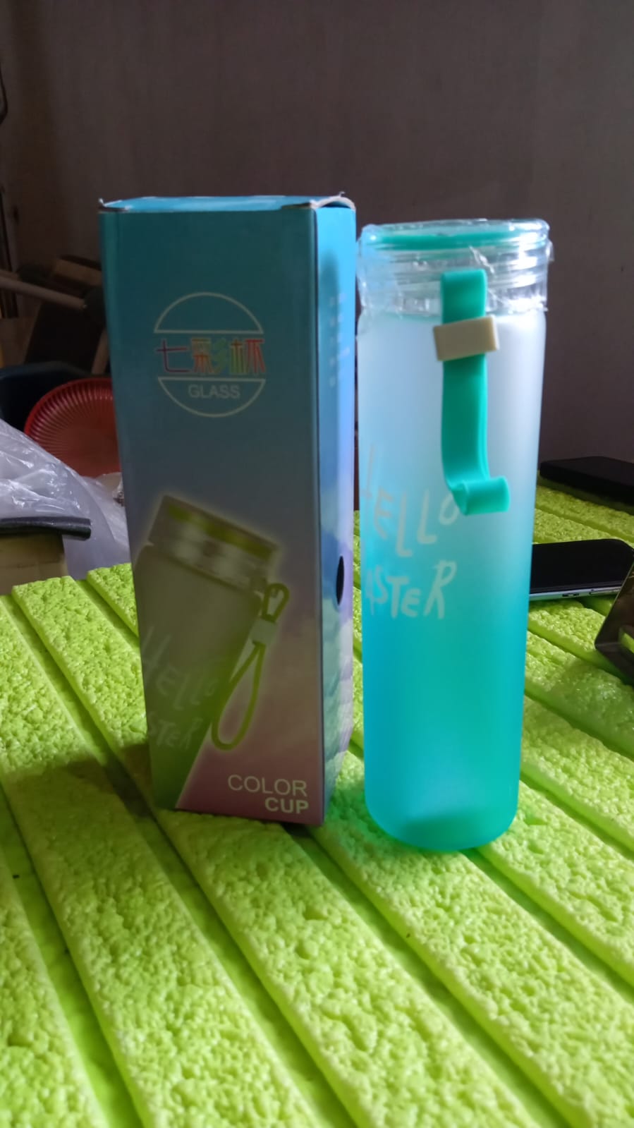 Motivational Glass Water Bottle Colorful potable Water Glass Bottle With Rubber Band, Daily Intake Hourly Water Bottle to Ensure You Drink Enough Water Throughout The Day Reusable Cycling Gym, Workout Fitness Bottle Motivational Glass Water Bottle Colorful potable Water Glass Bottle With Rubber Band, Daily Intake Hourly Water Bottle to Ensure You Drink Enough Water Throughout The Day Reusable Cycling Gym, Workout Fitness Bottle